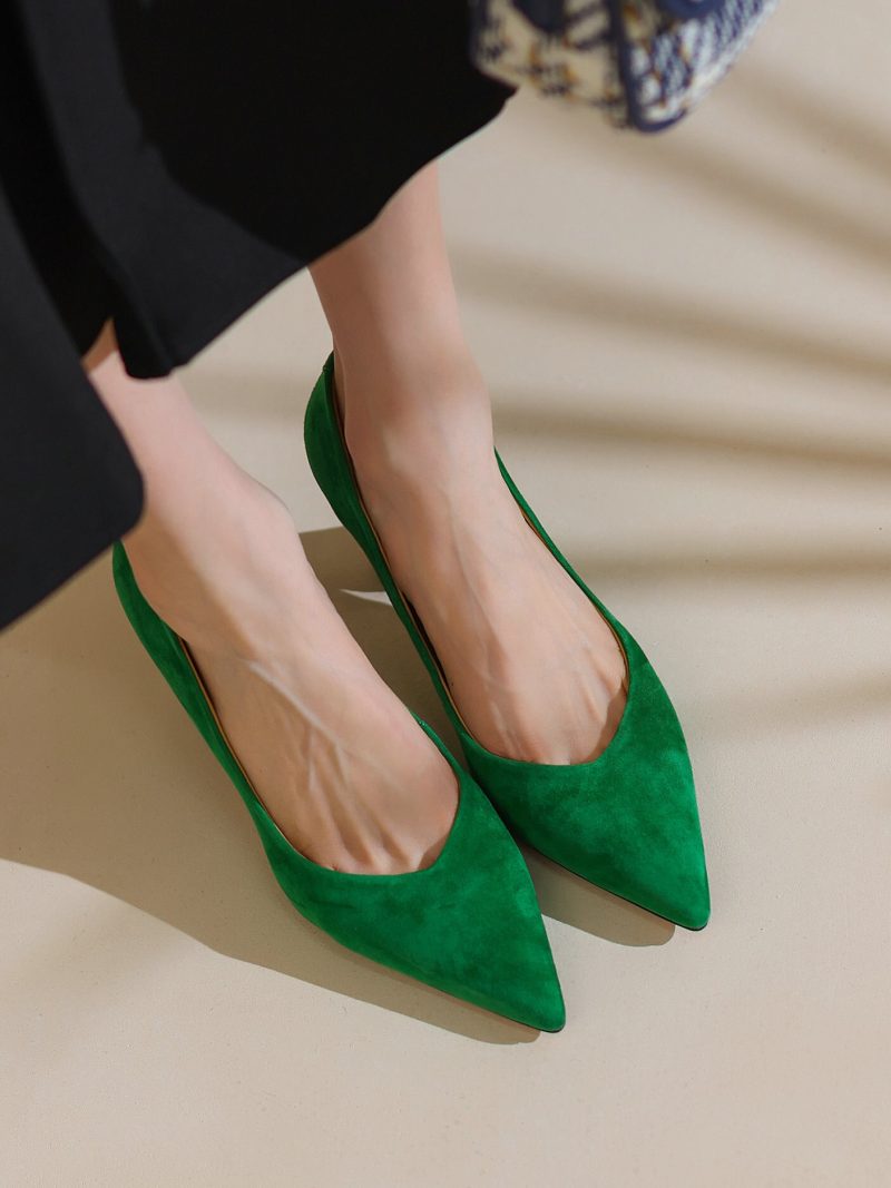 Vanessa's Wedding Spring Summer Women Shoes Fashion High Heels Genuine Leather - Image 2