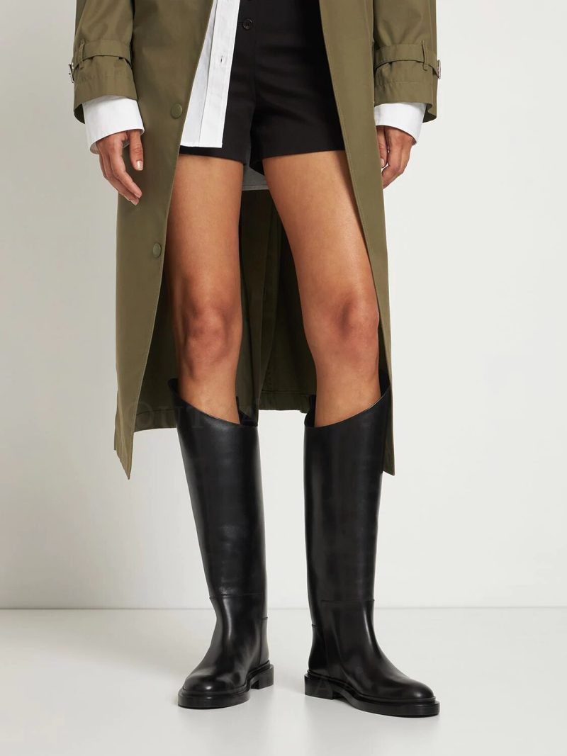 Vanessas 2023 Ins Brand Women Genuine Leather Knee High Boots - Image 3