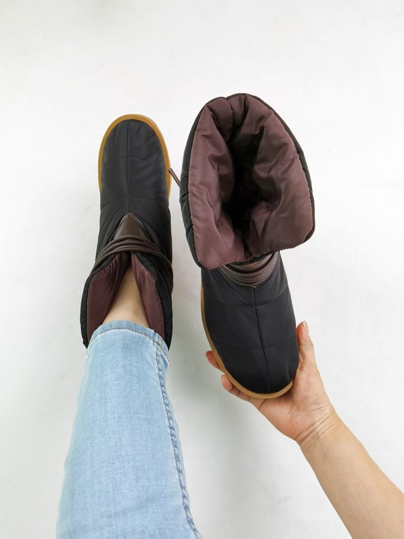 Vanessas 2023 Ins Women Ankle Boots Winter Thick Low Heel Casual Ladies Warm Wool Snow Boots - Image 4
