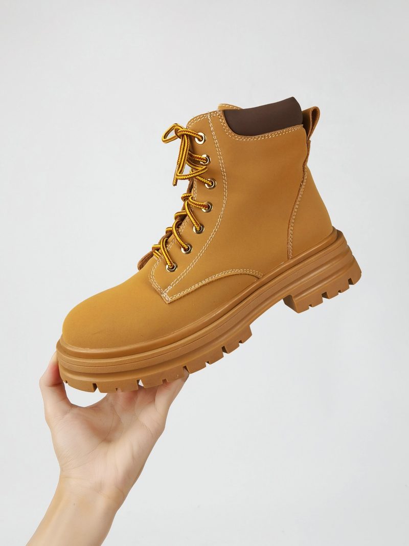 Vanessa's Winter Casual Warm Wool Women Ankle Boots Genuine Leather Platforms Shoes - Image 6