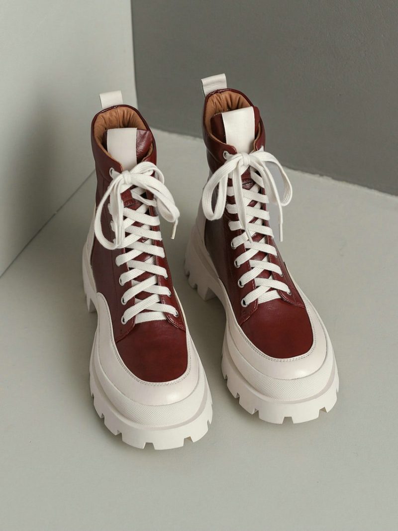 Vanessas 2023 Women Genuine Leather Ankle Boots - Image 3