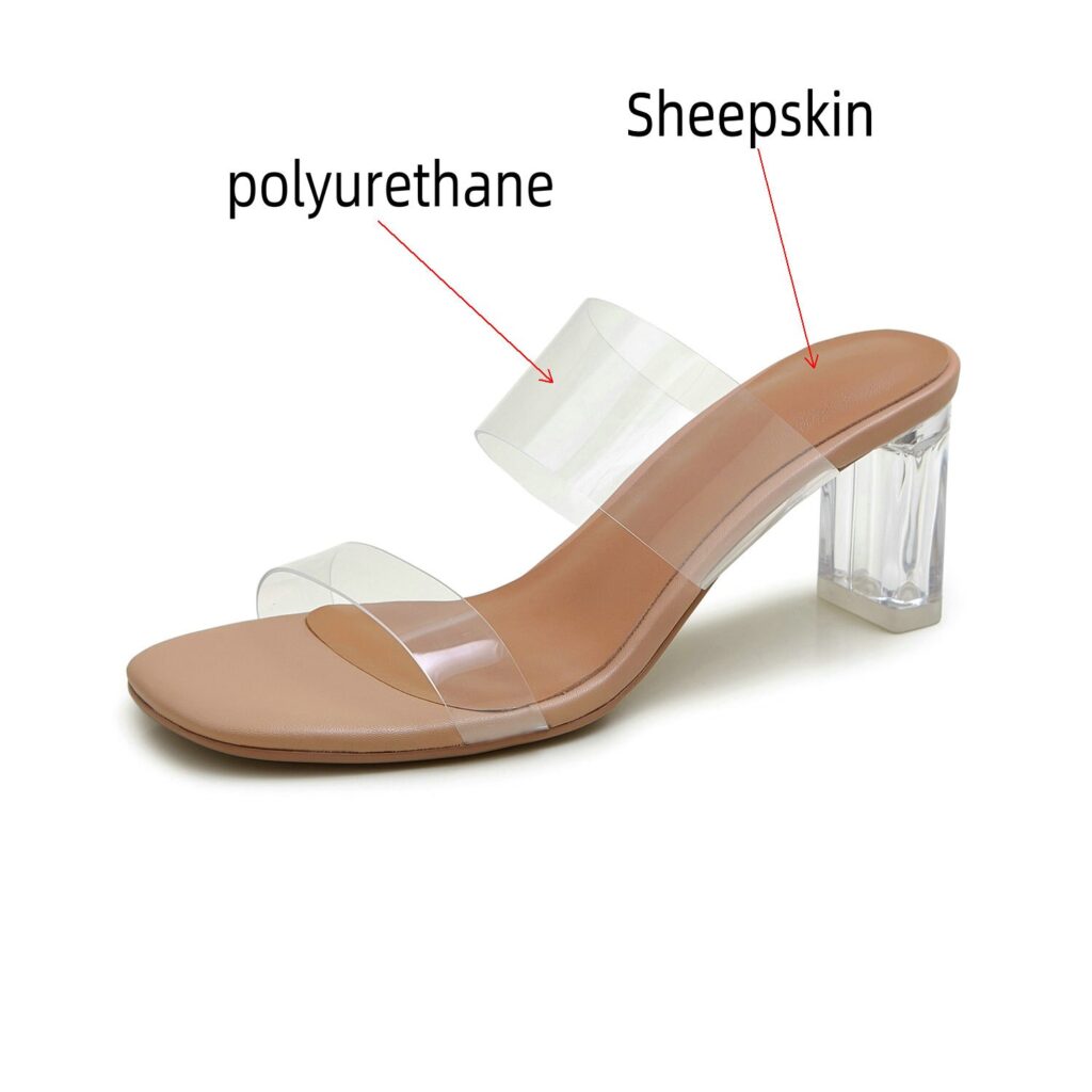 Vanessa's Transparent High Heels Sandals Women Shoes - Image 2