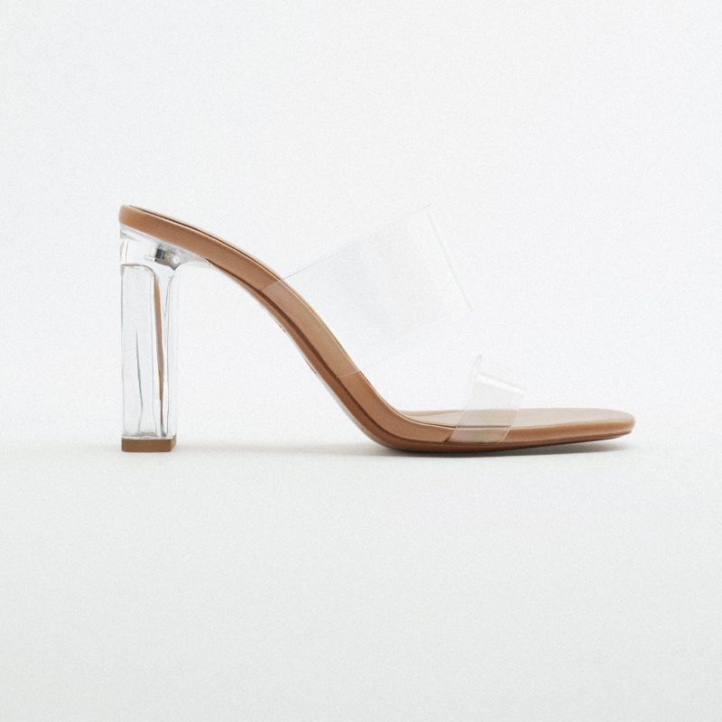 Vanessa's Transparent High Heels Sandals Women Shoes - Image 3