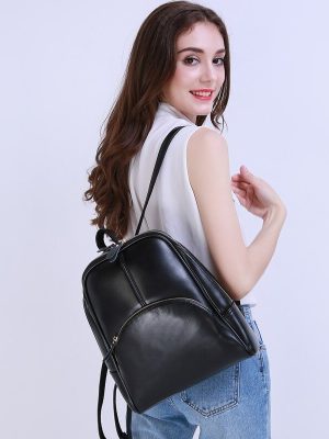 NEW fashion backpack women backpack Leather school bag women Casual style