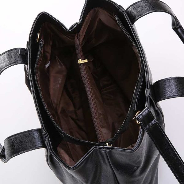 New high quality women handbag famous brand pu leather bag women shoulder bag luxury brand bolsa tote bag - Image 6