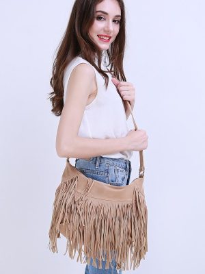 Women messenger bags handbags famous brands fringe tassel bag female bolsas fashion cross body bag