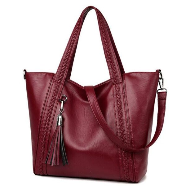 Women Shoulder Bags Leather Women Bags Designer Brand Handbags - Image 2