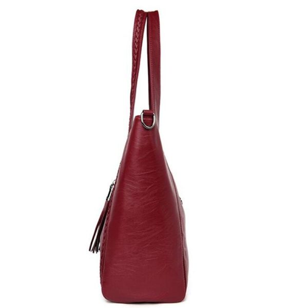 Women Shoulder Bags Leather Women Bags Designer Brand Handbags - Image 3