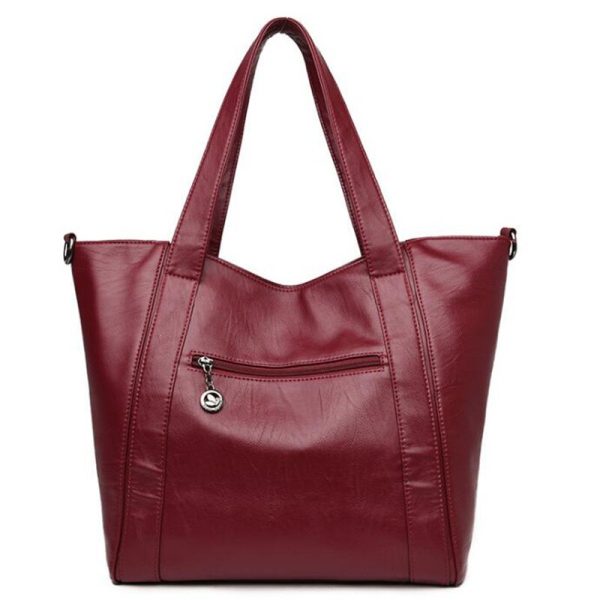 Women Shoulder Bags Leather Women Bags Designer Brand Handbags - Image 4