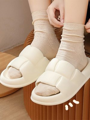 Women’s Slippers Summer EVA Soft Thick Platform Ladies Comfortable Slippers