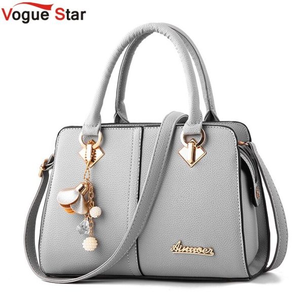 Women hardware ornaments solid totes handbag high quality lady party purse casual crossbody messenger shoulder bags - Image 2