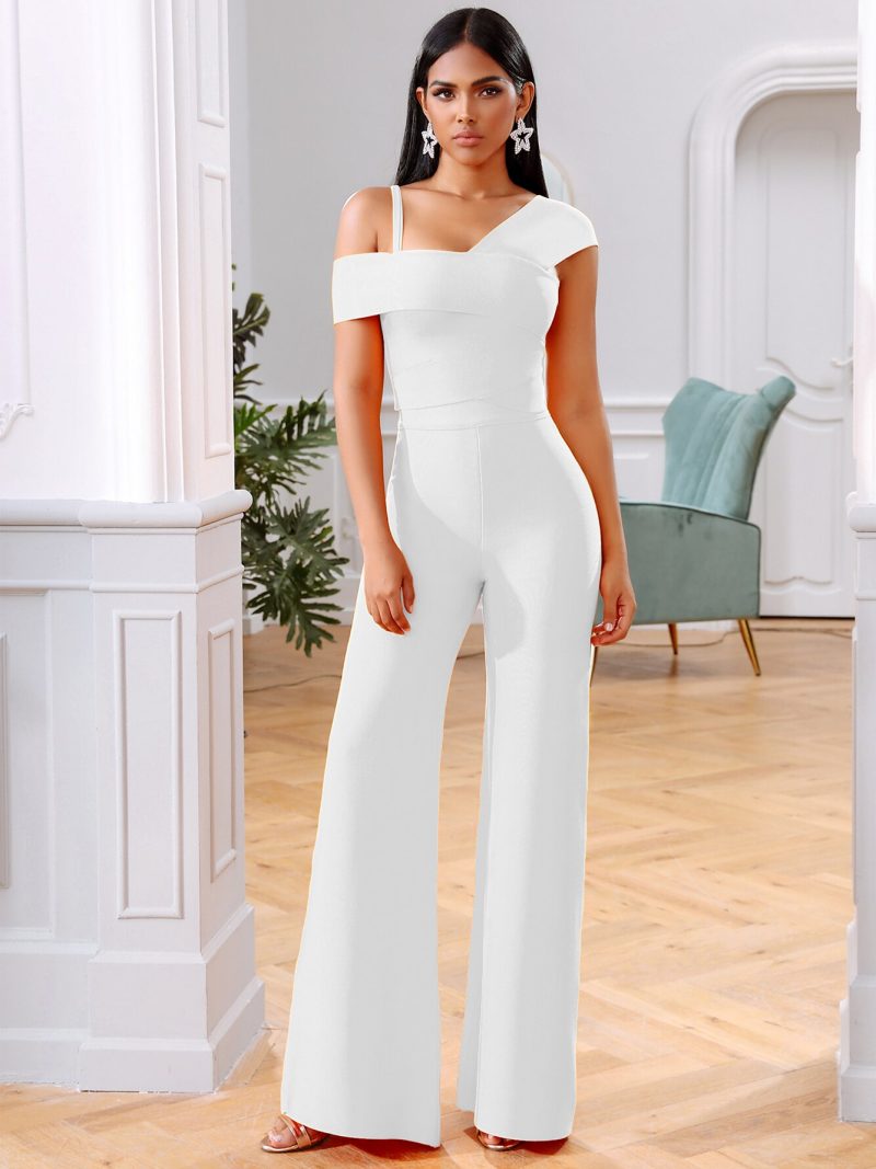 New Summer Orange 2 Two Pieces Sets Sexy Spaghetti Strap Short Sleeve Tops & Long Pants Women Fashion Club Party Sets - Image 4