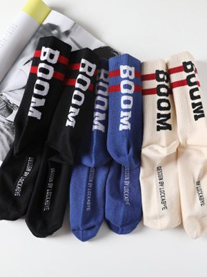 Autumn And Winter Tide Brand Tube Boom Socks