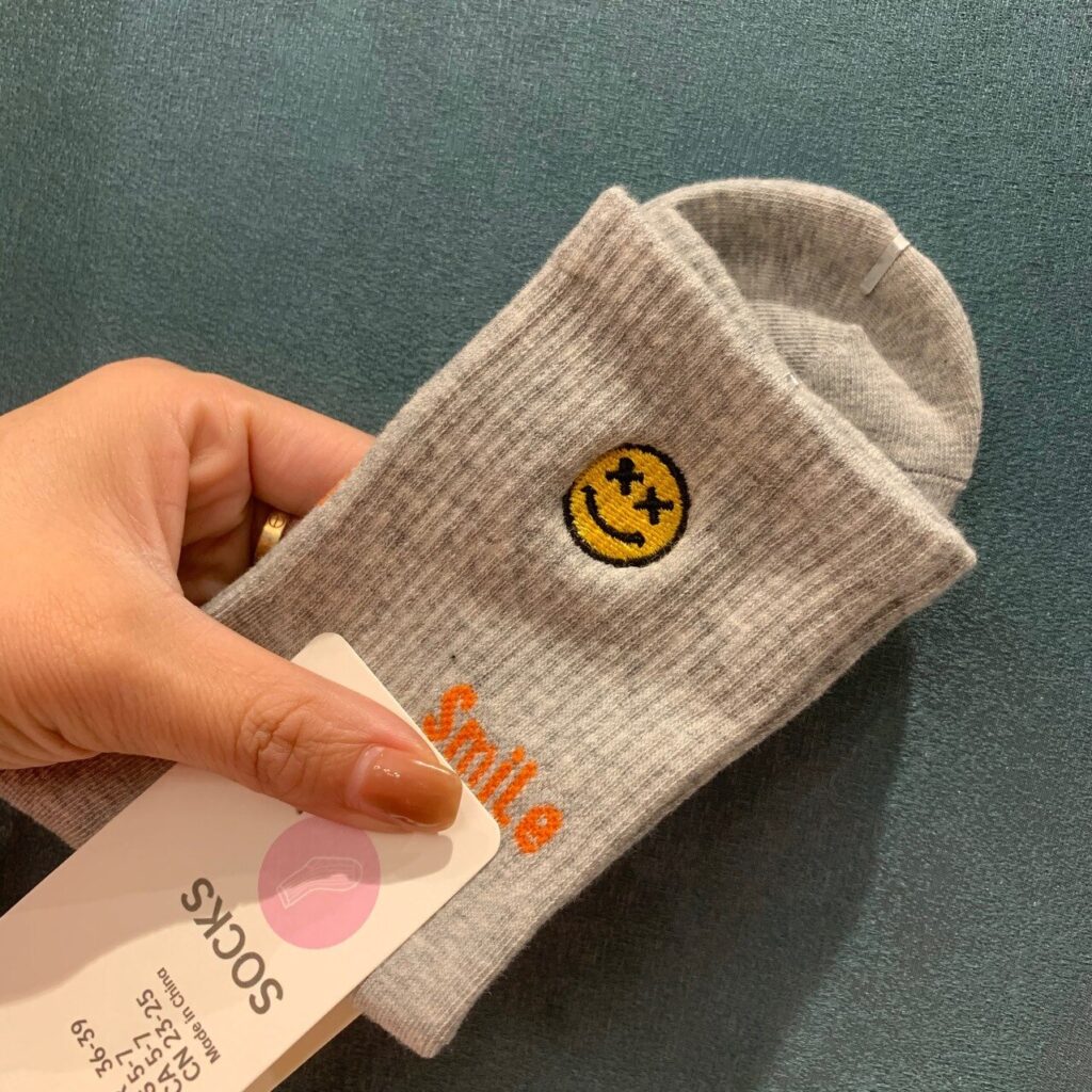 Vanessa's Tie Dye Cotton Socks - 5 Pairs Winter Collection - Image 4