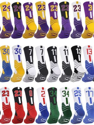 Vanessa’s Professional Sports Socks for Kids and Adults, Ideal for Basketball, Cycling, Climbing and Running