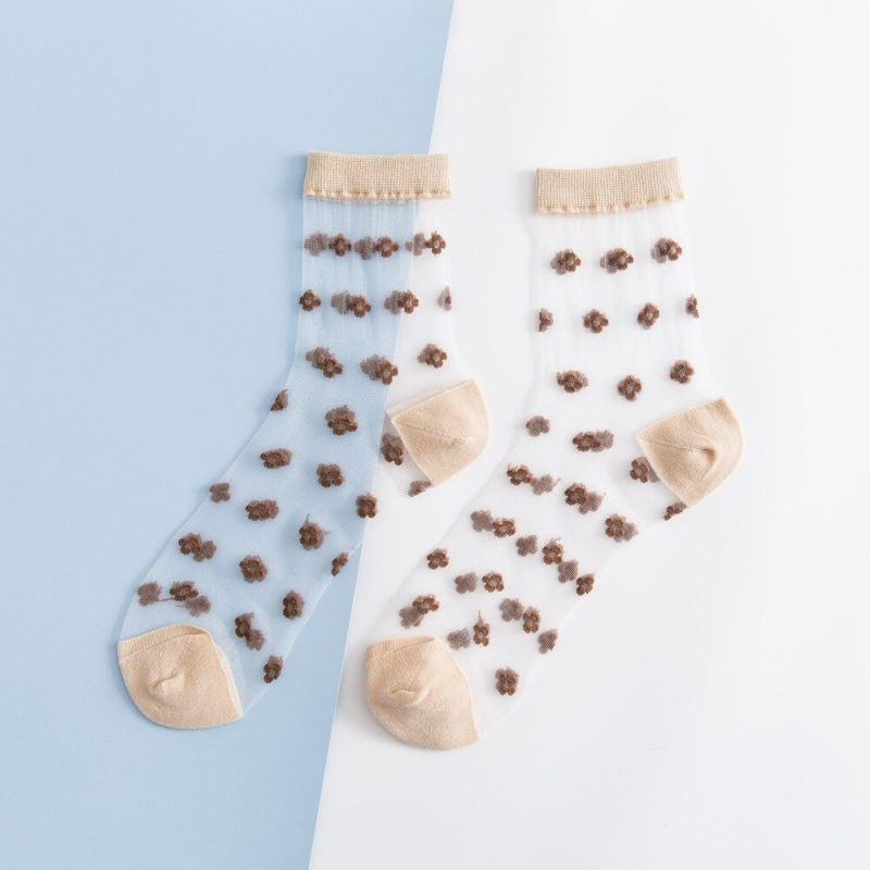 Vanessa's Fruit Ultra thin Glass Silk Socks - Image 6