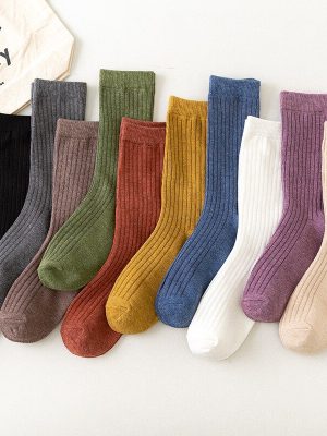 Korean Style Candy Cotton Short Ankle Socks