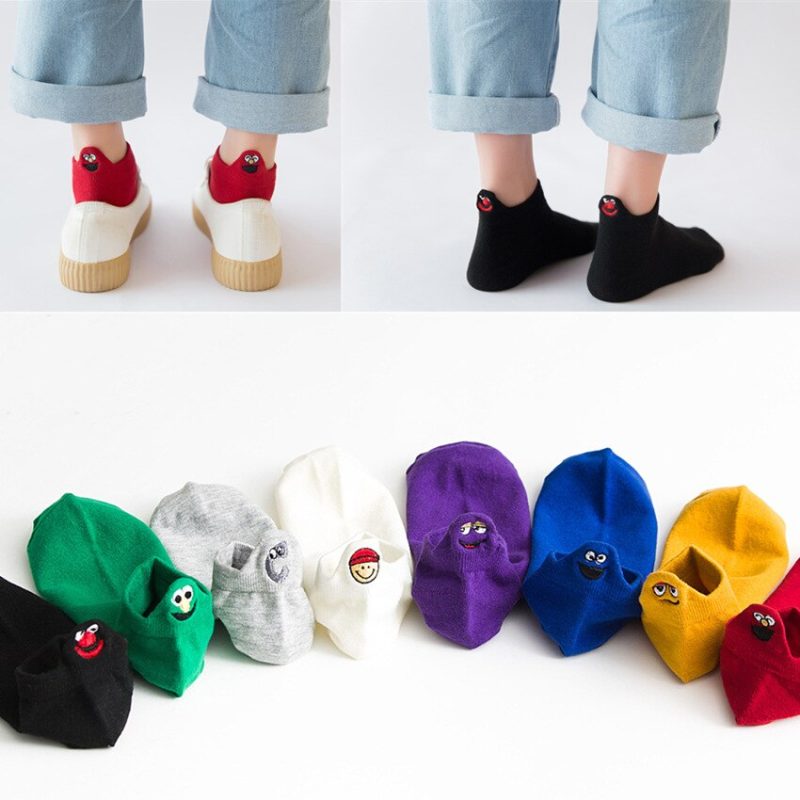 New Short Socks Female Japanese Happy Female Socks - Image 3