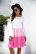 Arrival Stitching Contrast Color Long-Sleeve round-Collar Dress
