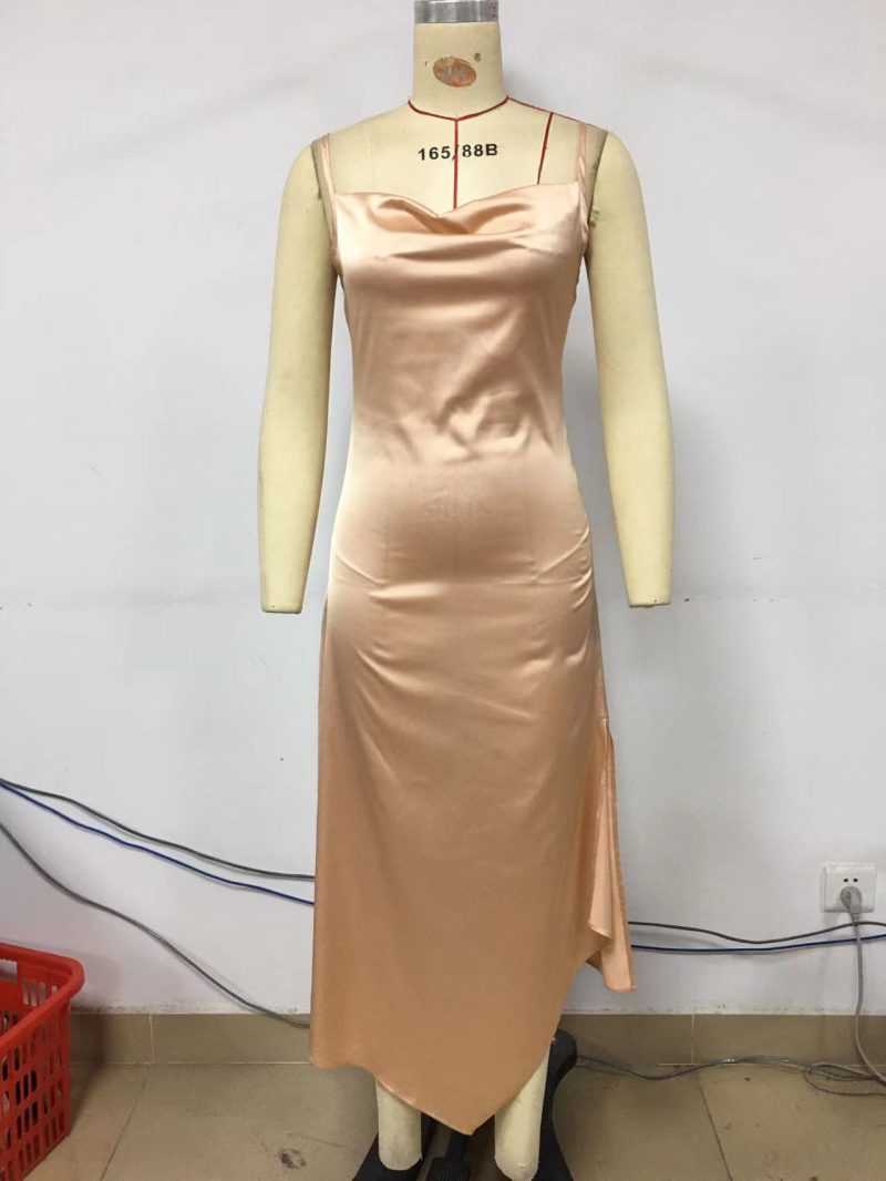 Women Clothing Sexy Sling Sheath Dress Bottoming Dress - Image 5