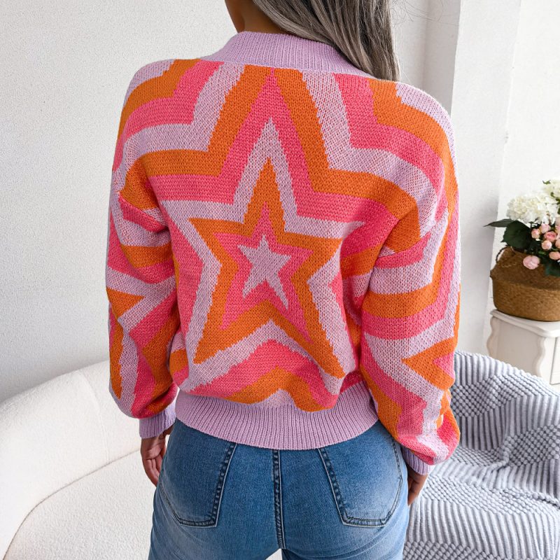 Long Sleeve Pullover Sweater - Image 3