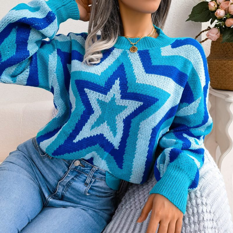 Long Sleeve Pullover Sweater - Image 7