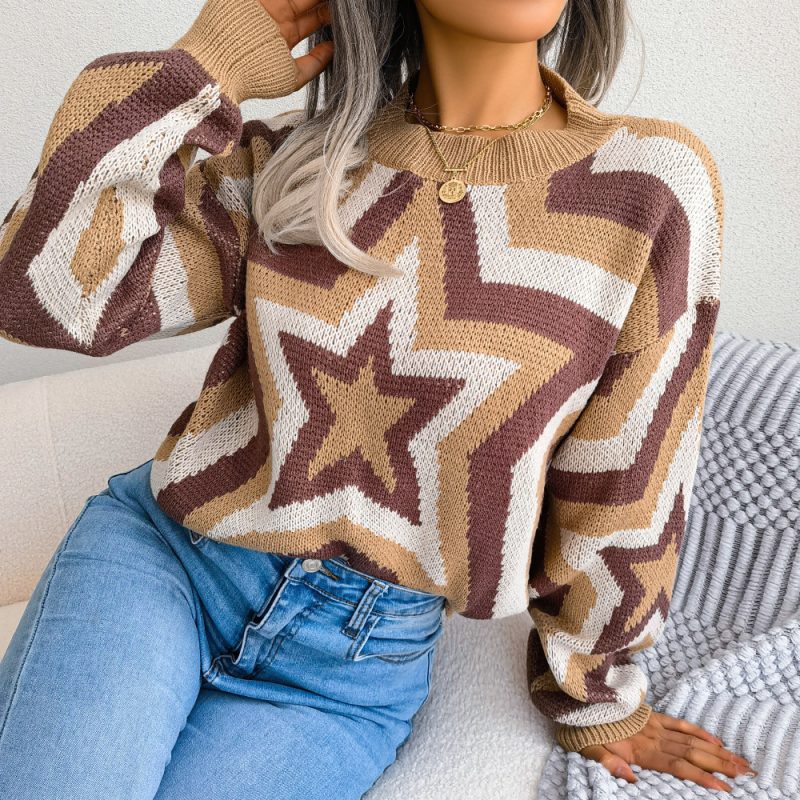 Long Sleeve Pullover Sweater - Image 11