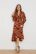 Elegant Floral V-Neck High Waist Long Dress
