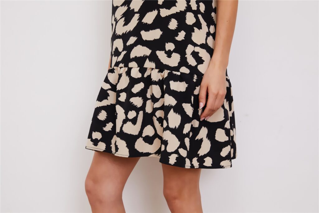 Chic Leopard Print Summer Dress - Image 8