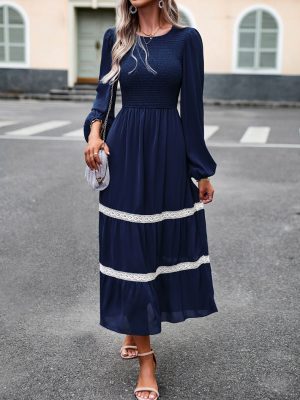 Elegant Long Sleeve Dress