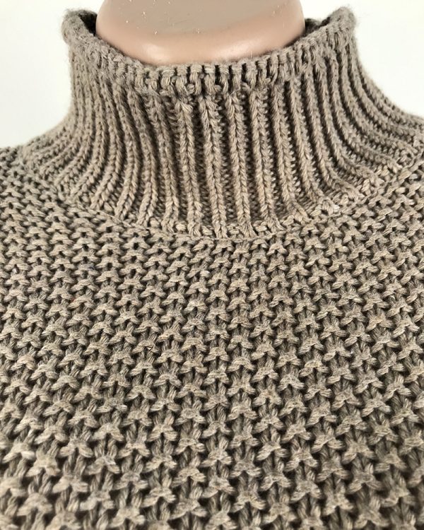 Autumn Winter Thick Thread Turtleneck Pullover - Image 8