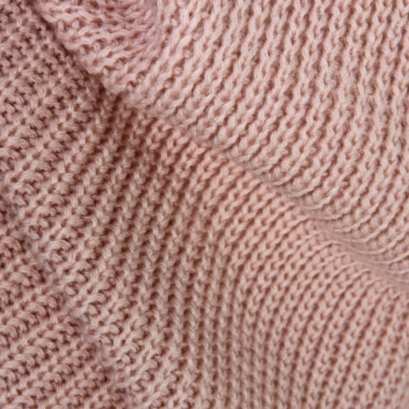 Off-Shoulder Loose Sweater Dress - Image 8