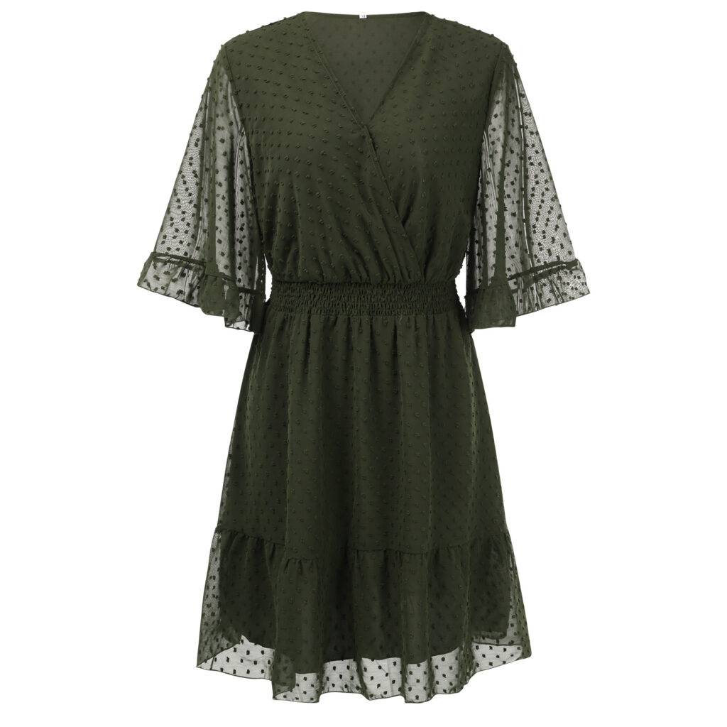 Elegant Summer Chiffon Dress - Image 4
