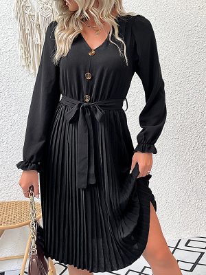 Women Wear Long Sleeve Autumn Dress