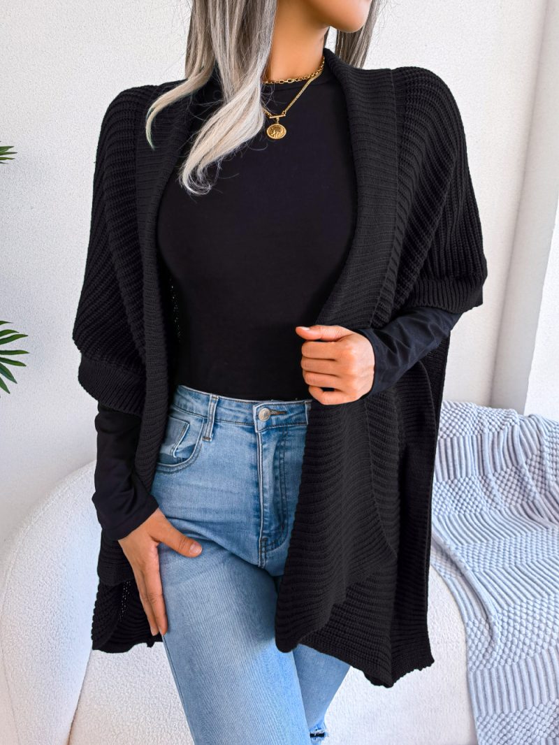 Casual Loose Cardigan Sweater Coat - Image 7