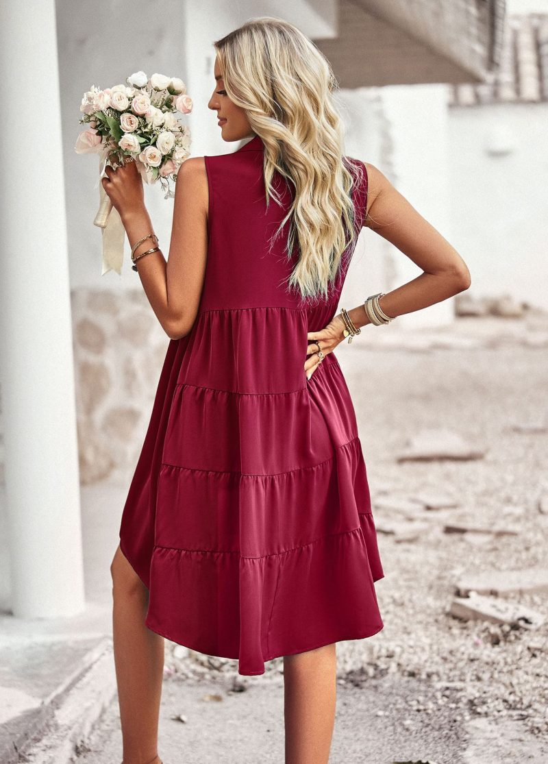 Summer Sleeveless A-Line North Dress - Image 7