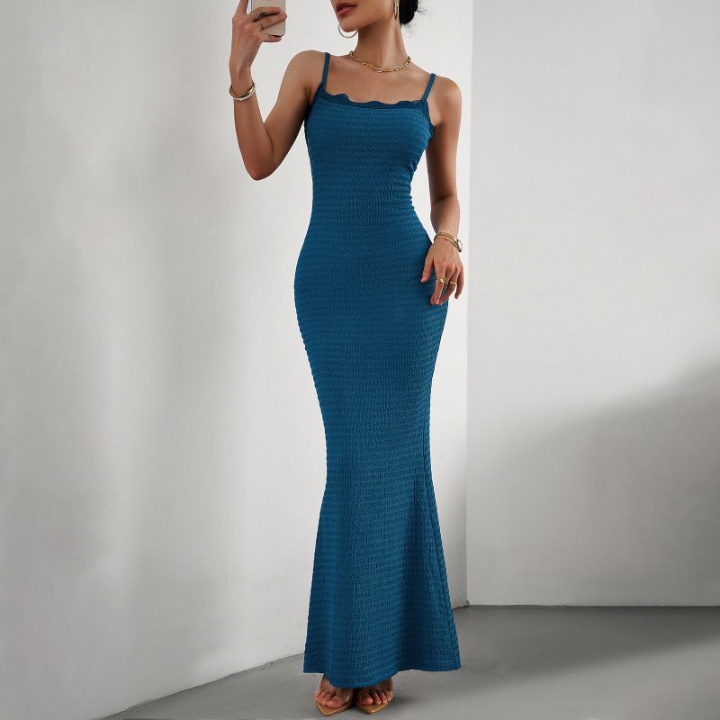 Slim Strap Dress - Autumn