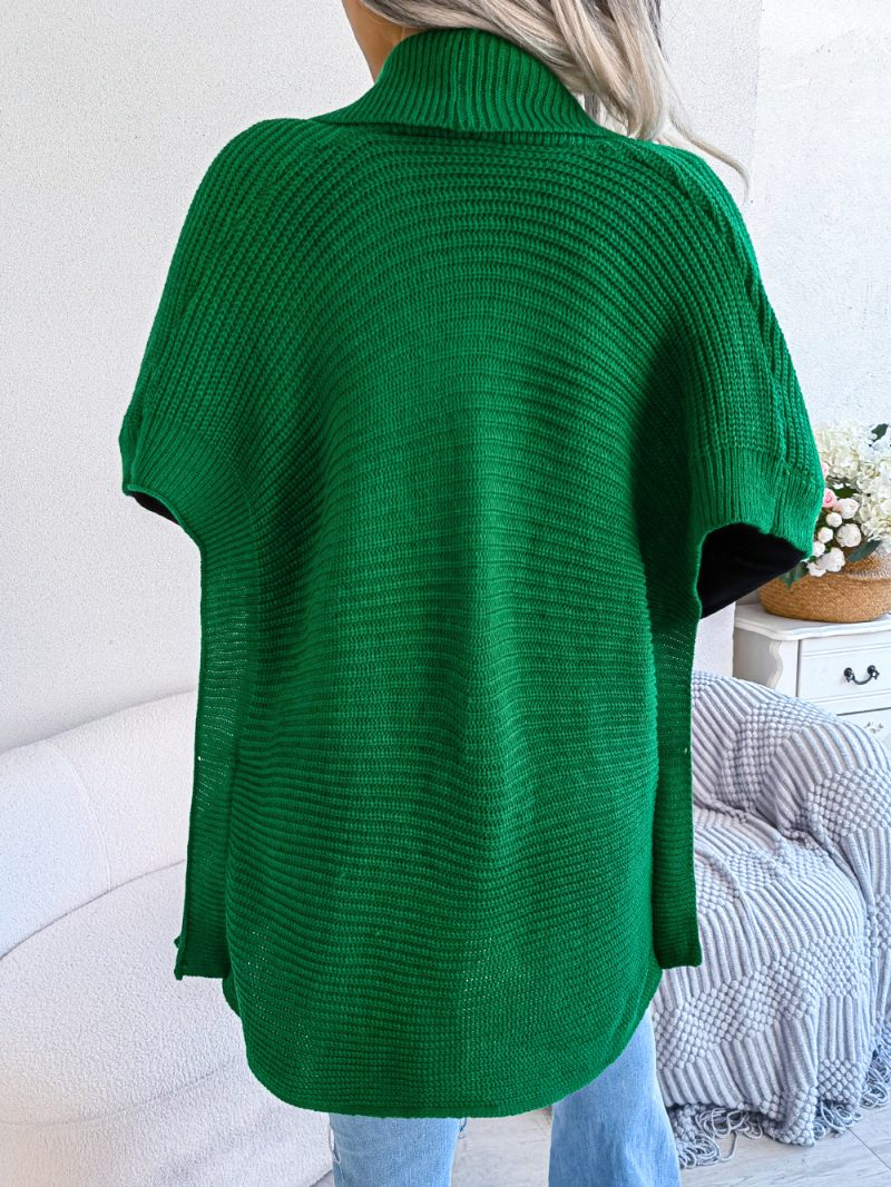 Casual Loose Cardigan Sweater Coat - Image 4