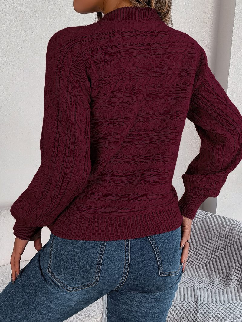 Hollow Out Cutout Twist Pullover - Image 6