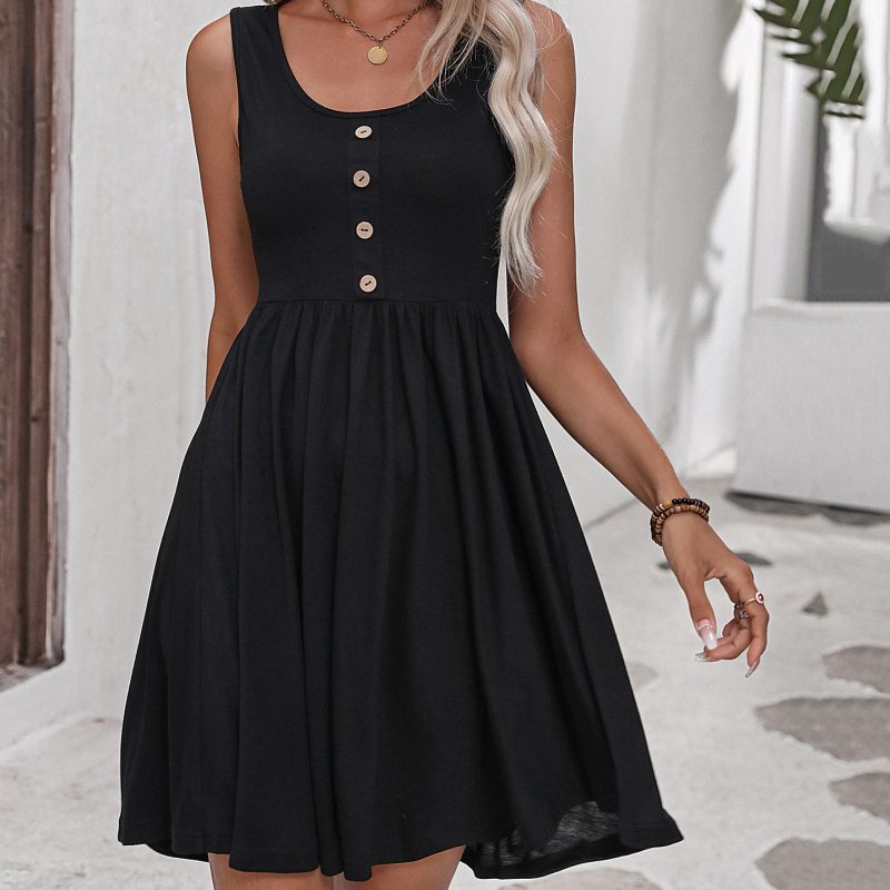 Suspender Slimming Dress - Summer Women's Fashion - Image 3
