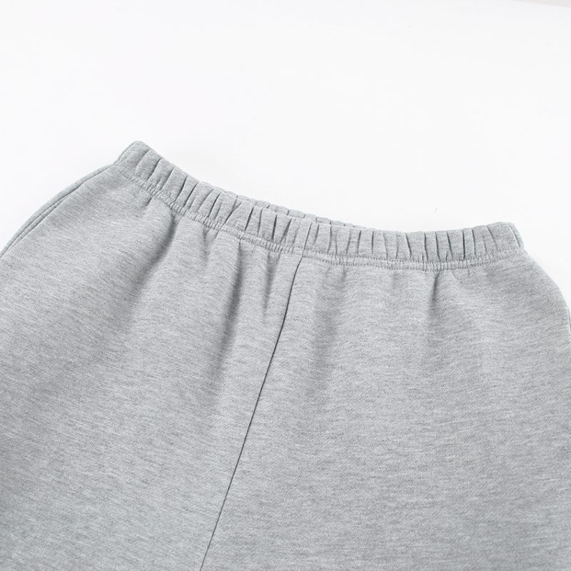 Fleece Pullover and Elastic Band Trousers Sports Set - Image 7