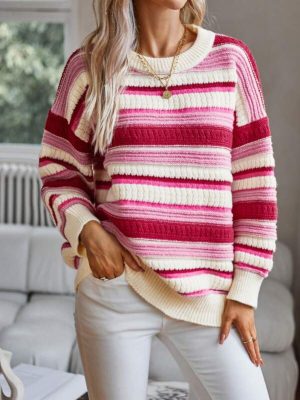 Casual Striped Sweater