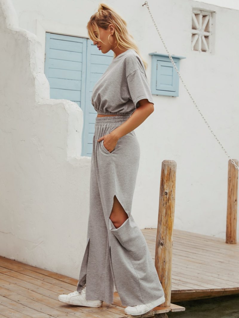 Casual Ripped Sports Pants - Image 4