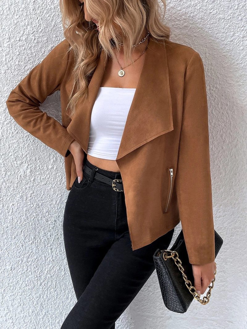 Collared Fur Office Top - Image 3