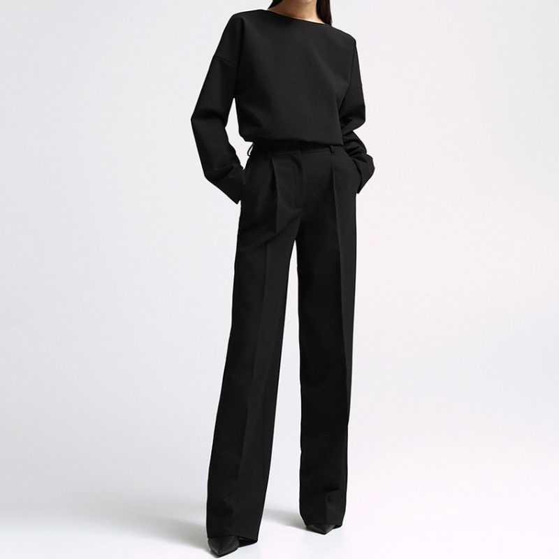 Black Office Two-Piece Set - Image 4