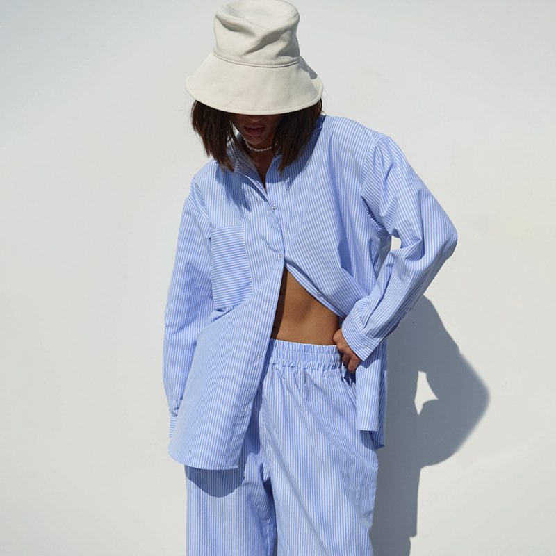 Autumn Comfortable Cardigan and Trousers Set - Image 3