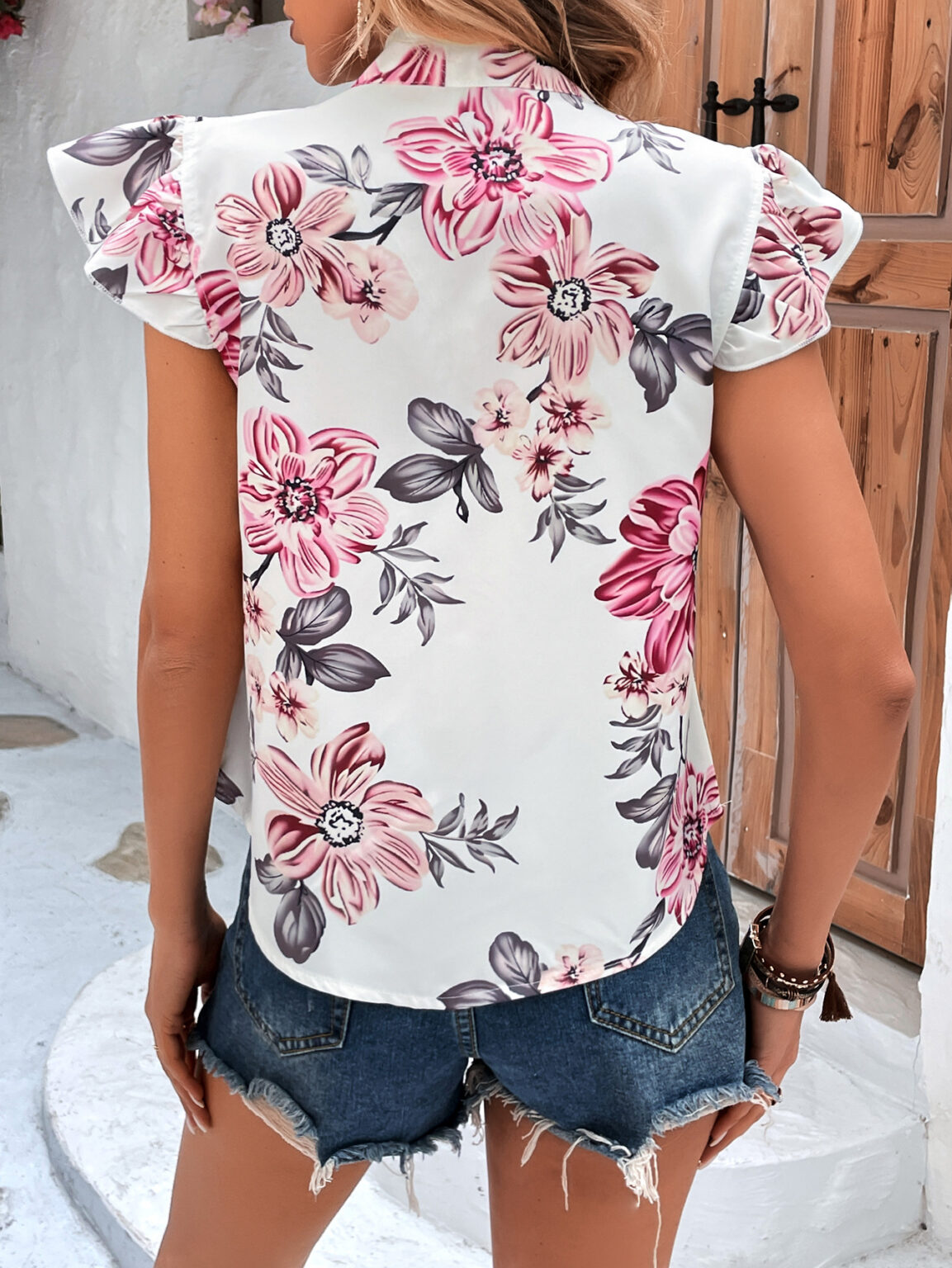 Spring Sleeveless Printed Top for Women - Image 5