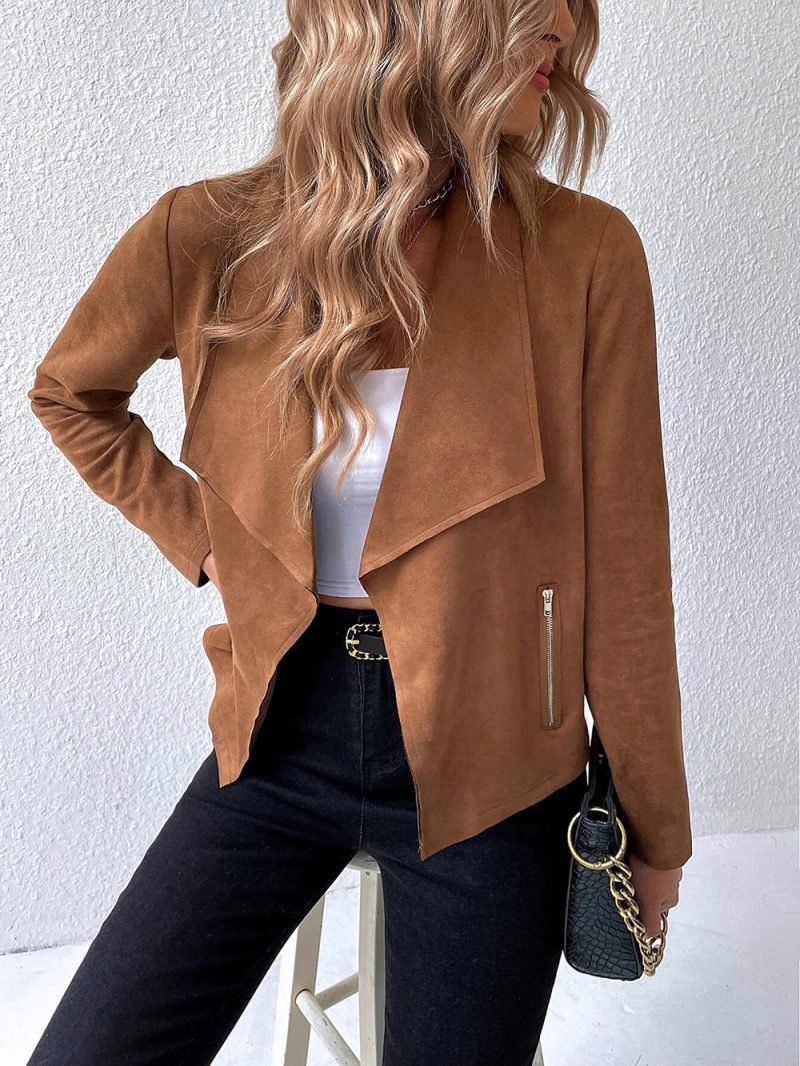 Collared Fur Office Top - Image 2