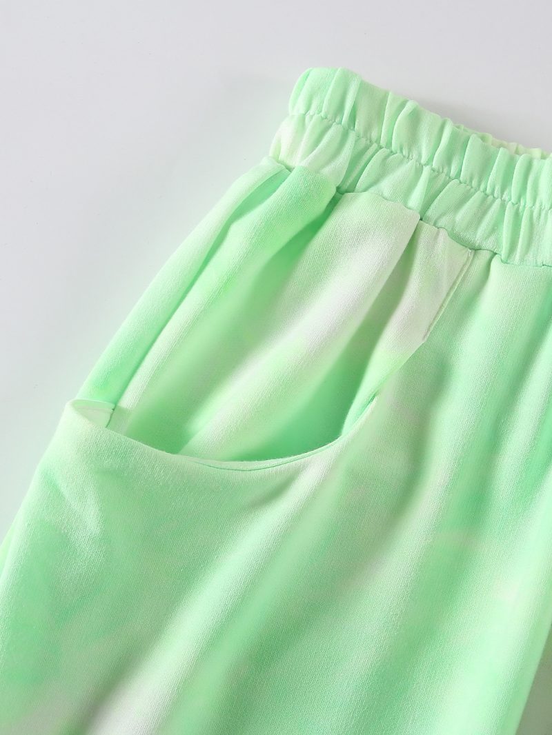 Casual Loose High Waist Ankle-Tied Pants - Image 3
