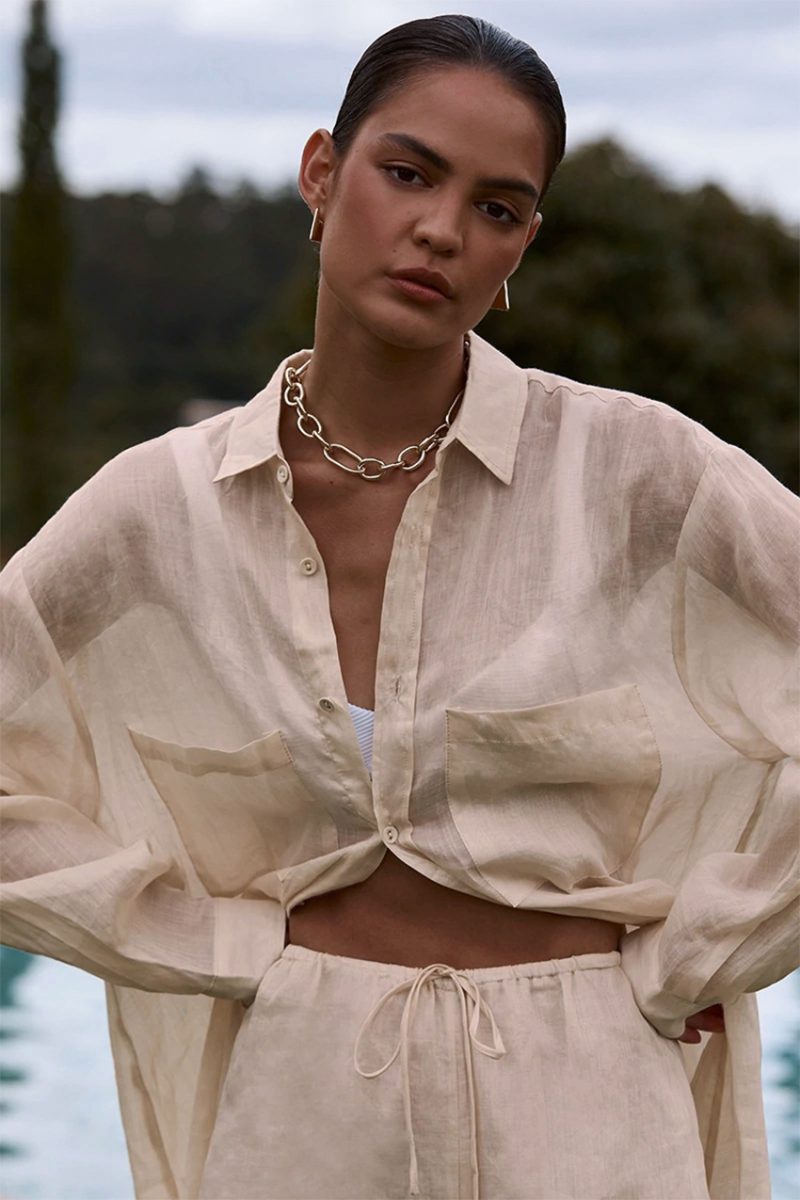 Spring Long Sleeve Shirt and Trousers Two-Piece Set - Image 5